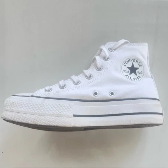 Converse Chuck Taylor All Star High-Top Platform Sneaker Size 7 - Picture 6 of 13